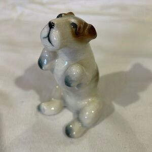 Vintage Ceramic Airedale Terrier Pup Dog Figurine
